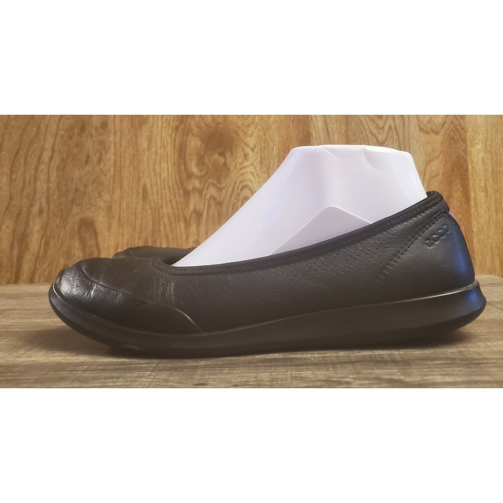 Ecco Sense Ballet Flat Shoes Womens Size 38‎ US 7 Black - Picture 3 of 11